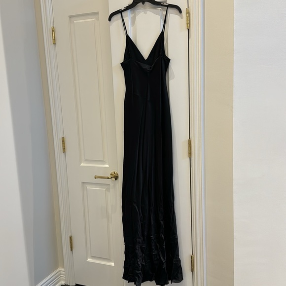 WORN ONCE - L’agence Perfect Black Slip dress - Picture 5 of 6